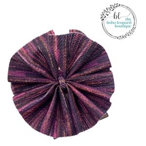 Handmade Girls Stacked Fabric Bow